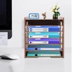 7-Laags Houten Bureau Organizer met Papieren Lade, Verzenden, Nieuw