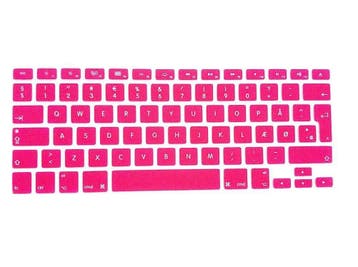 Keyboard Cover Macbook AIR 13 Retina 13"/15"-  ROZE, Ophalen of Verzenden, Qwerty, Nieuw