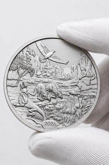 Australië. 1 Dollar 2026 – Wonders of Australia: The Outback