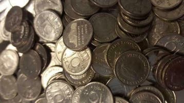 kilo munten per soort  Kilo wereld - Nederland, Ophalen of Verzenden, Overige landen, Losse munt, Zilver