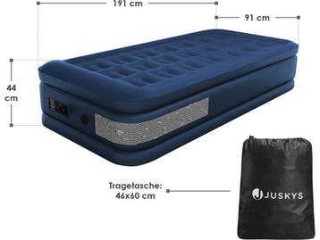 Juskys Sapri M - Zelfopblaasbaar Luchtbed - Elektrische pomp, Verzenden, Nieuw
