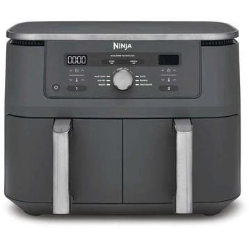 Airfryer - Ninja DZ400EU - 9,5 liter - 2 tanks, Verzenden, Nieuw