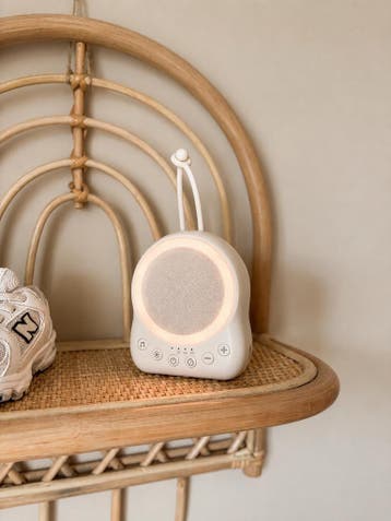White Noise Baby &amp; Pink Noise Machine - Led Nachtlampje, Verzenden, Nieuw