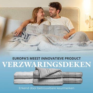 2dekans | Ella Verzwaringsdeken 9 kg - OEKO-TEX Katoen, Ophalen of Verzenden, Gebruikt
