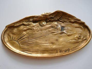 Decoratief dienblad - Frankrijk - E. Herzig