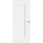 Lundia binnendeur Martin 78x211,5 (Wit, Stomp, Paneeldeur), Minder dan 80 cm, Binnendeur, Nieuw, Ophalen of Verzenden