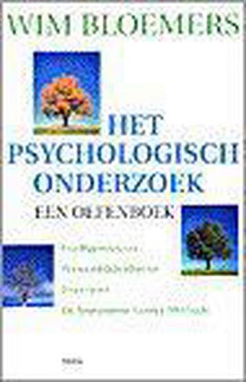 Het psychologisch onderzoek - Wim Bloemers 9789026315787, Boeken, Verzenden, Gelezen, Wim Bloemers