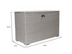 Kussenbox groot 167x70xH106 cm grijs, Ophalen of Verzenden, Nieuw