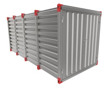 Materiaalcontainer demontabel 5 meter, Ophalen of Verzenden