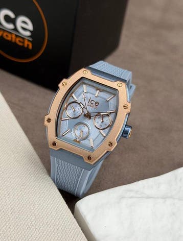 Ice-Watch - Boliday Glacier Blue Day/Date - Zonder, Nieuw