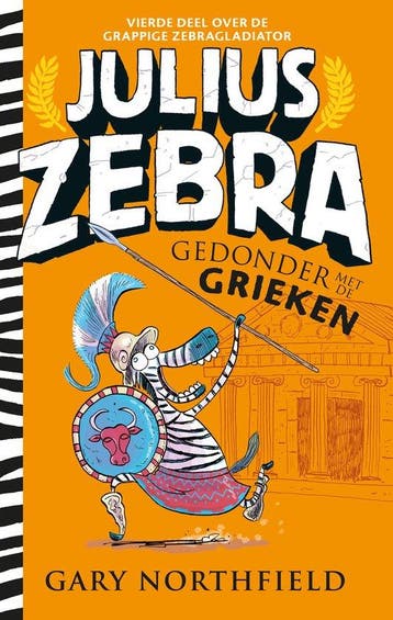 Boek Julius Zebra 4 - Gedonder met de Grieken 9789024584093, Boeken, Verzenden, Zo goed als nieuw