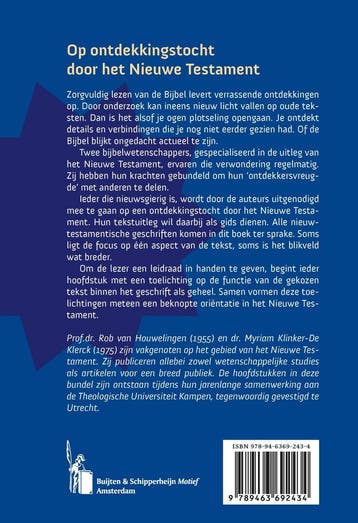 Op ontdekkingstocht door het Nieuwe Testament 9789463692434, Verzenden, Zo goed als nieuw, Rob van Houwelingen