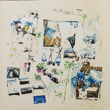 Mario Schifano (1934-1998) - Palmita Pertabita, Antiek en Kunst