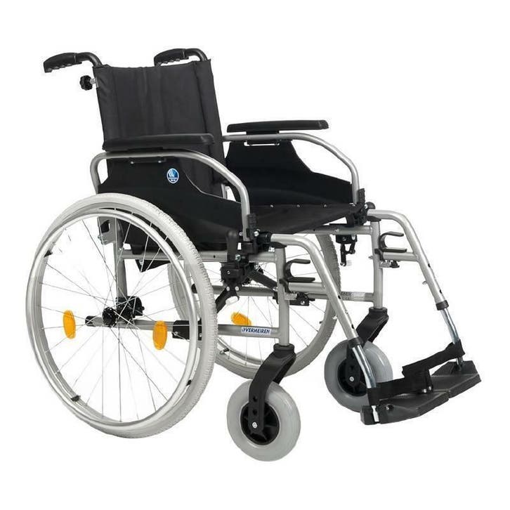 Opvouwbare Lichtgewicht Rolstoel Vermeiren D100 10 Kg, Diversen, Rolstoelen, Handbewogen rolstoel, Nieuw, Inklapbaar, Ophalen of Verzenden
