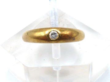 Ring - 18 karaat Geel goud Diamant (Natuurlijk), Sieraden, Tassen en Uiterlijk, Nieuw