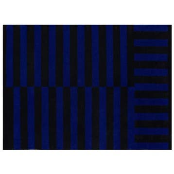 HEM Gestreept Vloerkleed Medium Kobolt - Ongebruikt, Blauw, Ophalen of Verzenden, Zo goed als nieuw, 150 tot 200 cm