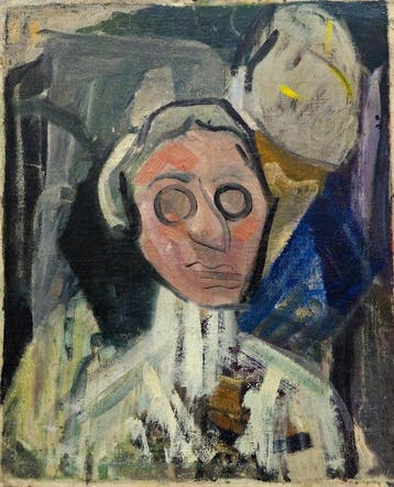 European School of Avant-garde (c.1940) - The Face That