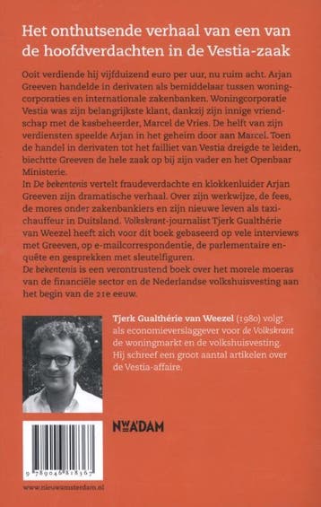 De bekentenis 9789046818367 Tjerk Gualtherie van Weezel, Verzenden, Gelezen, Tjerk Gualtherie van Weezel