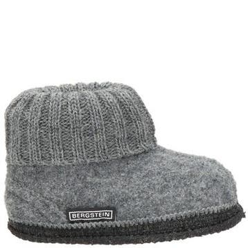 Bergstein Cozy pantoffels in het Grijs, Verzenden, Bergstein, Nieuw, Pantoffels of Sloffen
