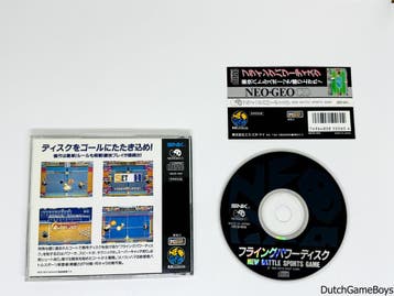 Neo Geo CD - Flying Power Disc + Spine - Japan, Spelcomputers en Games, Verzenden, Gebruikt
