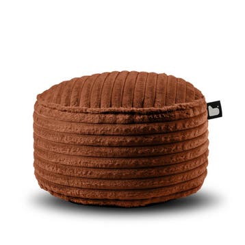 B-Poufe Indoor Poef Cord - Amber, Huis en Inrichting, Banken | Voetenbanken en Poefen, Verzenden, Nieuw
