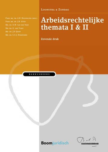 Arbeidsrechtelijke themata (deel 1 + 2), 9789462907881, Verzenden, Zo goed als nieuw, HBO