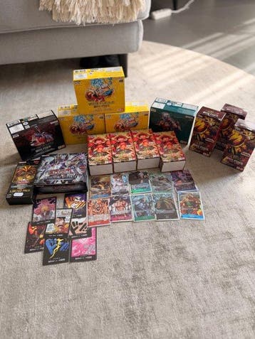 Bandai Box - One Piece, Yu-Gi-Oh! - Bulk e SR/DON One piece, Nieuw