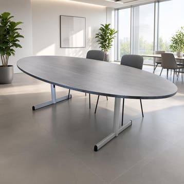 Steelcase vergadertafel - 240x120 cm | nieuw blad oak flamed, Ophalen of Verzenden, Nieuw in verpakking