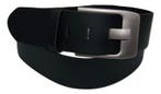 100% Leren kwaliteits riem 5 cm breed Zwart, Kleding | Heren, Riemen en Ceinturen, Verzenden, Nieuw