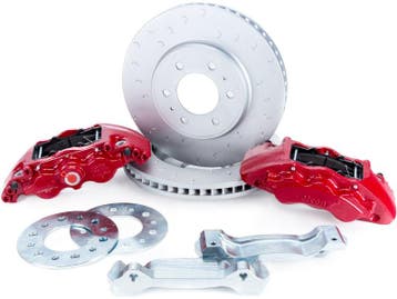 Alcon 09-20 F-150/Raptor Gen1-2 347x36mm Rotors 6-Piston Red, Auto-onderdelen, Remmen en Aandrijving, Ophalen of Verzenden, Nieuw