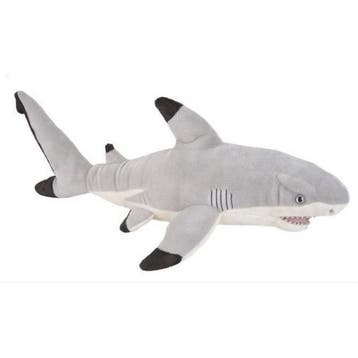 Wild Republic zwartpunt haai knuffel - pluche - 60 cm - zee, Verzenden, Nieuw