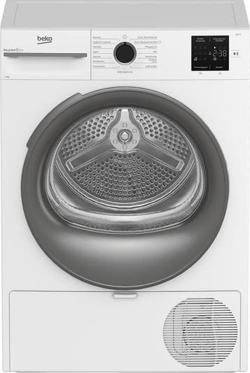 Beko BM3T39210W1 wasdroger Vrijstaand Voorlader 9 kg449, Witgoed en Apparatuur, Wasdrogers, Overige typen, Nieuw, Ophalen of Verzenden