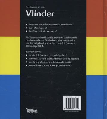 Vlinder / Het leven van een... 9789054956419 Angela Royston, Verzenden, Gelezen, Angela Royston