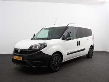 Fiat Doblò Cargo 1.4 Fire L2H1 Maxi SX Mini Camper, Stof, Gebruikt, Euro 6, Overige brandstoffen