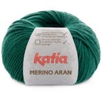Katia Merino Aran - 82 flessengroen - Merinogaren, Ophalen of Verzenden, Nieuw
