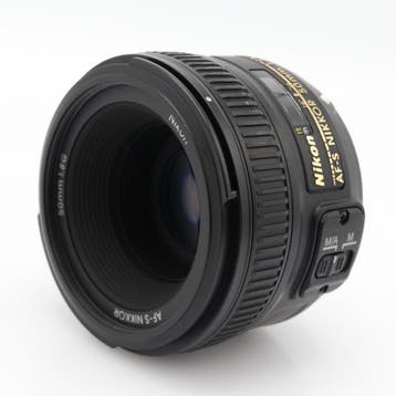 Nikon AF-S 50mm f/1.8G, Verzenden, Gebruikt