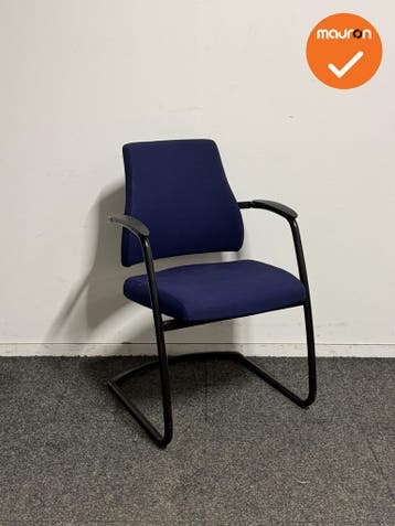 Vergaderstoel - BMA AXIA - Visit - Paars, Vergader- of Presentatieruimte, Ophalen of Verzenden, Gebruikt, Stoel