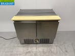 RVS Zanussi Saladette 2 Deuren 95,5 cm 230V Horeca, Zakelijke goederen, Horeca | Keukenapparatuur, Ophalen of Verzenden, Gebruikt
