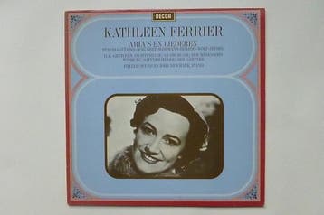 Kathleen Ferrier - Arias en Liederen (LP), Ophalen of Verzenden, Zo goed als nieuw