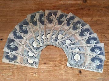 Nederland. - 14 x 10 Gulden - 1943/1944 - PL 40 (Zonder