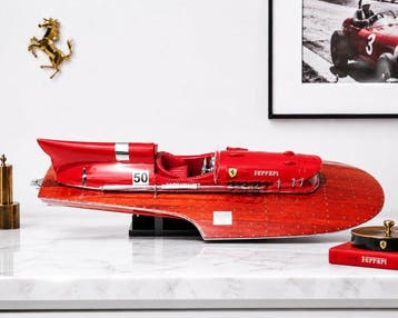 Ferrari Arno IX clouté maquette de luxe 55 cm 1:14 -, Nieuw