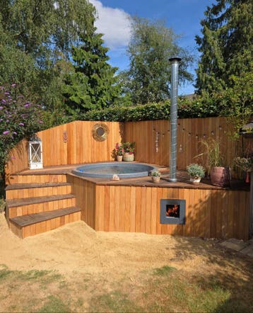 Garapa Hardhouten Planken 16x90mm  Vlonderplanken Schutting, Tuin en Terras, Ophalen, Nieuw, Hout