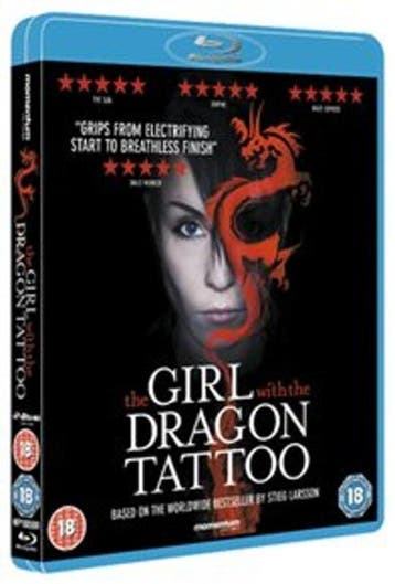 The Girl with the Dragon Tattoo (blu-ray tweedehands film), Ophalen of Verzenden, Zo goed als nieuw