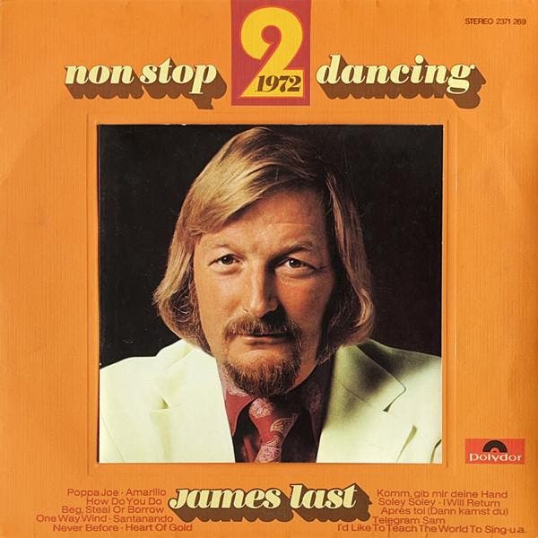 Lp - James Last - Non Stop Dancing 72/2, Cd's en Dvd's, Vinyl | Overige Vinyl, Verzenden