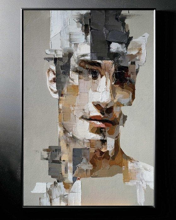 Elio - The Fractured Monologue, Antiek en Kunst, Kunst | Schilderijen | Modern