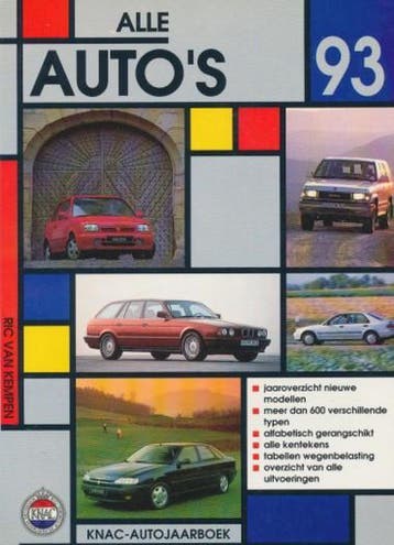 ALLE AUTOS 93 - Kempen 9789060138878, Verzenden, Zo goed als nieuw, Kempen