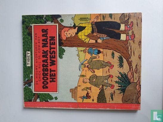 Chick Bill - Doorbraak naar het westen - 1955, Boeken, Stripboeken, Gelezen, Eén stripboek, Verzenden