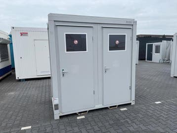 Sanitair unit 1,4×2,4 m. - Gebruikt