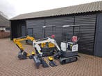 JPC Shandong YT12 minikraan minigraver 1200kg met zwenkgiek, Kraan