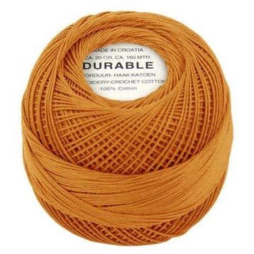 Durable Borduur- en Haakkatoen – 100% Katoen – 20g / 160m, Verzenden, Nieuw